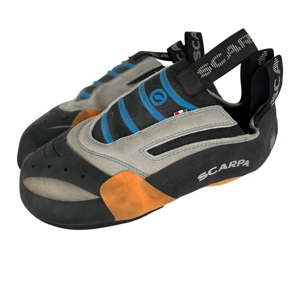 Scarpa Stix Climbing Shoes US Size Mens 8 Womens 9 Vibram XS Grip2 Downturn